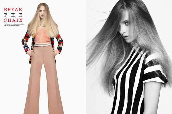 Sleek 70s-Inspired Photoshoots