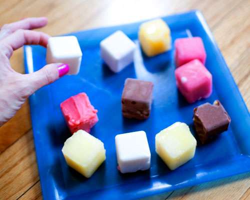 Cubed Ice Treats