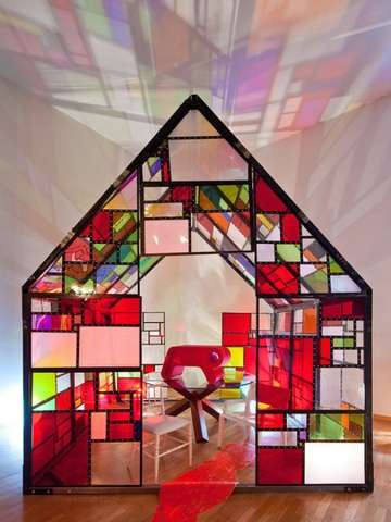 Stunning Stained-Glass Homes