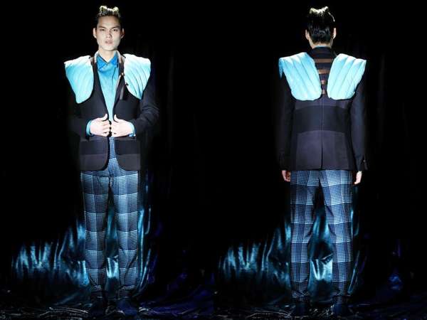 Sci-Fi Silhouette Menswear