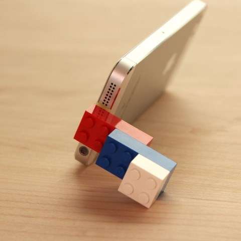 Toy Brick Smartphone Stands