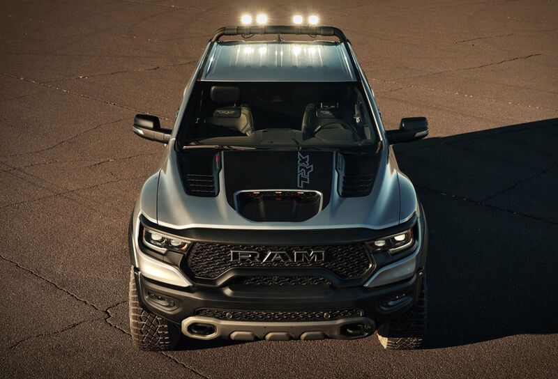 Adventurously Aggressive Pickups : 2021 RAM 1500 TRX