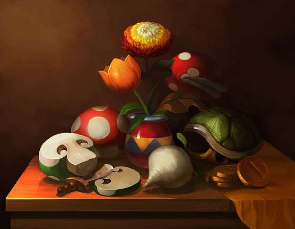 Classical Gamer Still Lifes