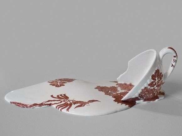 Deconstructed Dinnerware Artwork