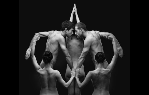 Human Rorschach Photography