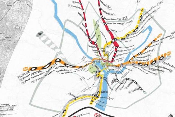 Topographically Accurate Transit Maps