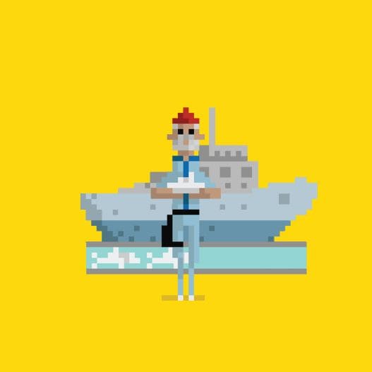 Pixelated Pop Culture GIFs