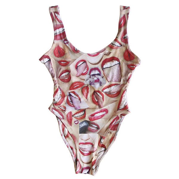 Tongue-Wagging Swimsuits