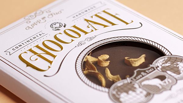 Postcard Chocolate Branding