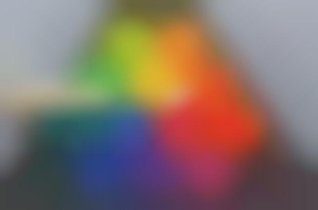 Rainbow Hexegon Quilts