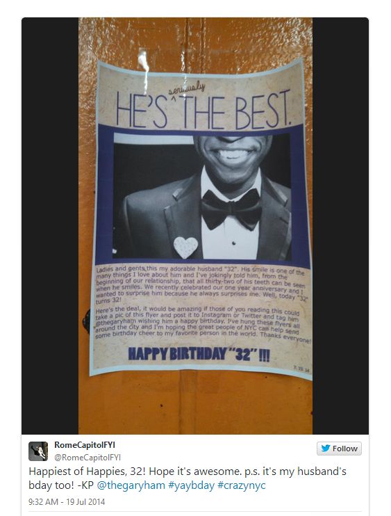 Social Birthday Projects