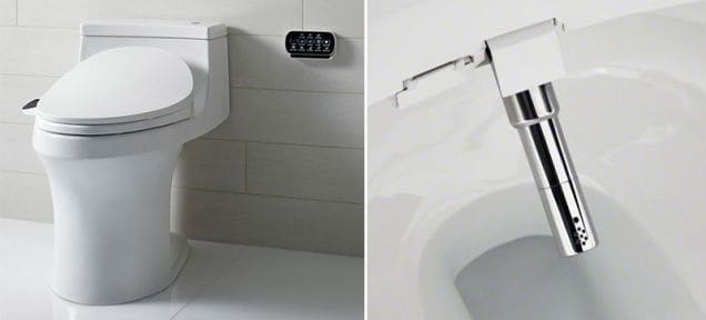 Bidet-Fitted Toilet Seats