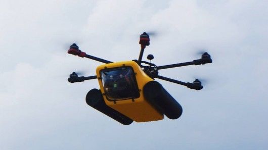 Amphibious Camera Drones