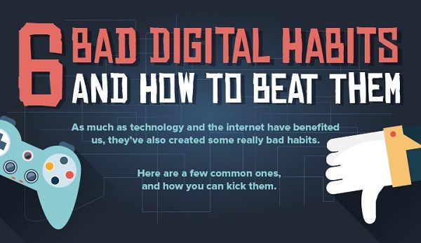 Bad Digital Habits Charts