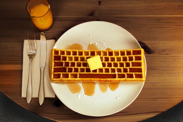 Keyboard Waffle Irons