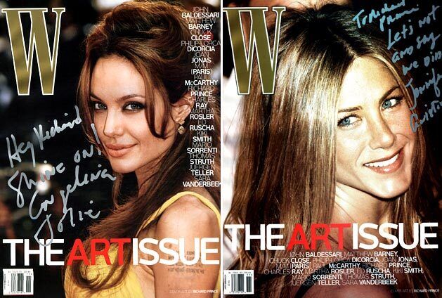 Rival Magazine Covers: Angelina Jolie and Jennifer Aniston Comparison Shots