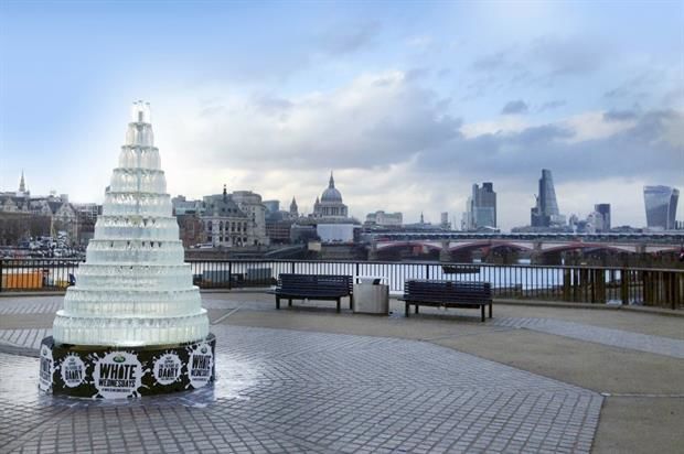 Milk Bottle Christmas Trees