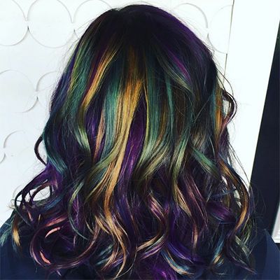 Oil Slick Hairstyles