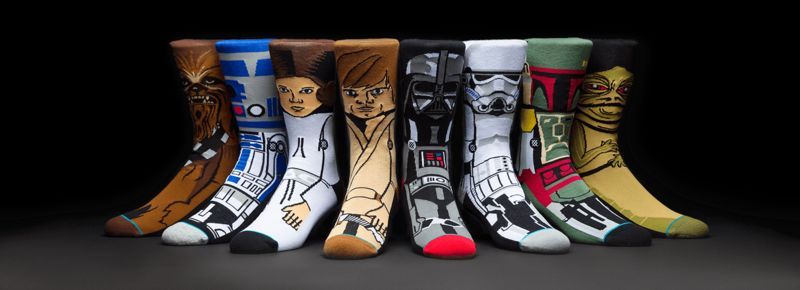 Graphic Sci-Fi Socks