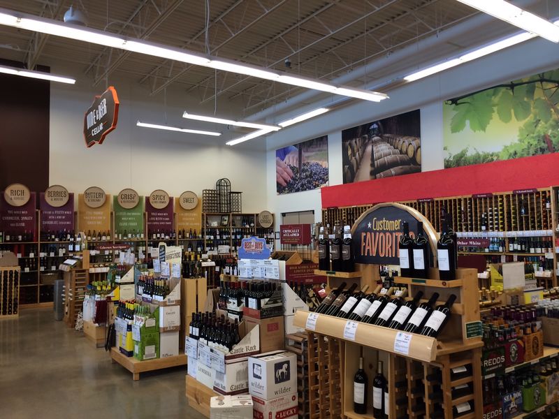 Categorized Wine Displays