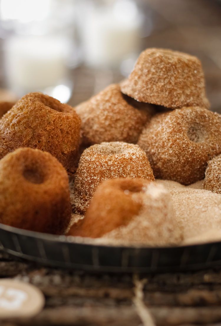 Gingerbread Donut Cakes