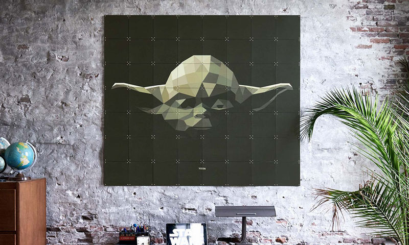 Pixelated Galactic Posters