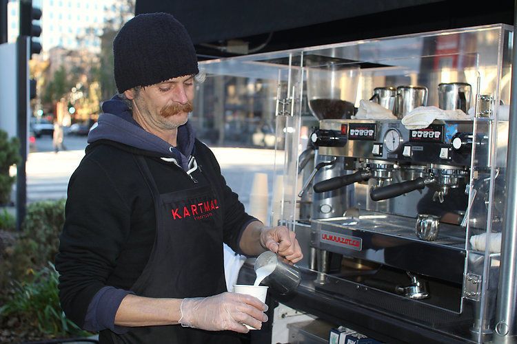 Homeless-Helping Street Cafes