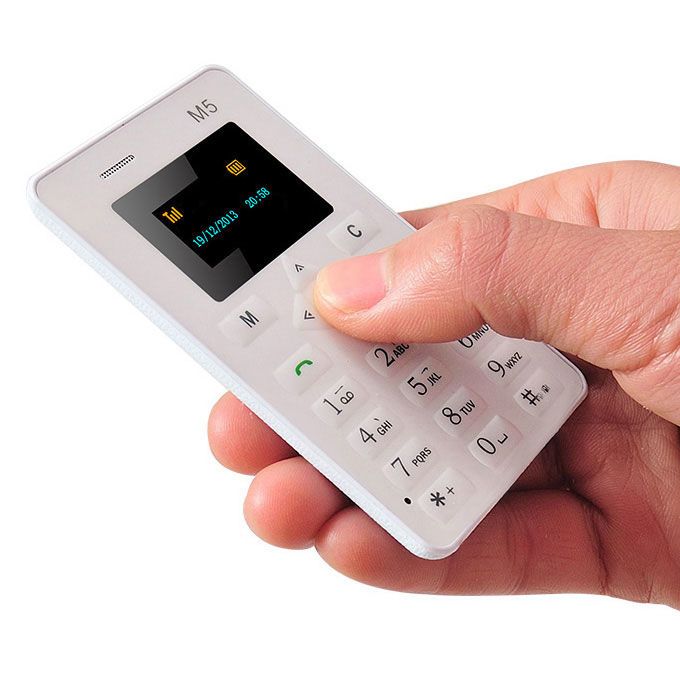 Credit Card-Sized Phones