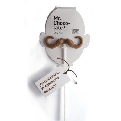 Moustache-Shaped Chocolates