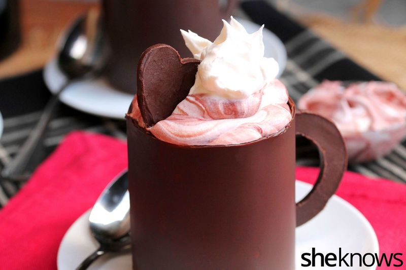 Edible Chocolate Mugs