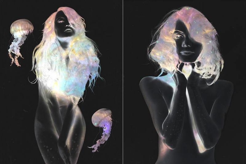 Cosmic-Colored Portraits