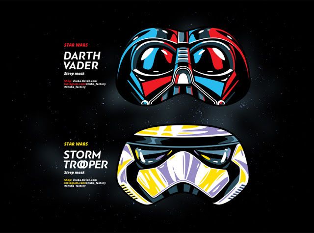 Sci-Fi Sleep Masks