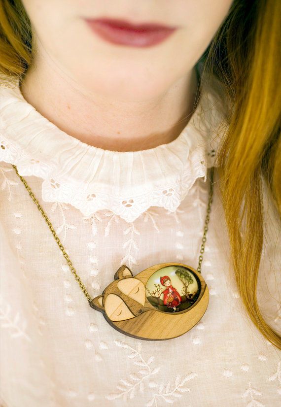 Wooden Fairy Tale Jewelry