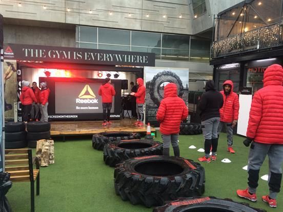 Branded Fitness Park Pop-Ups