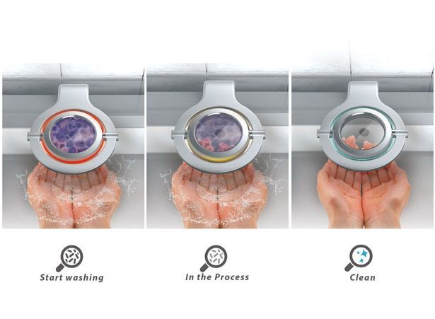 Bacterial Microscope Sinks