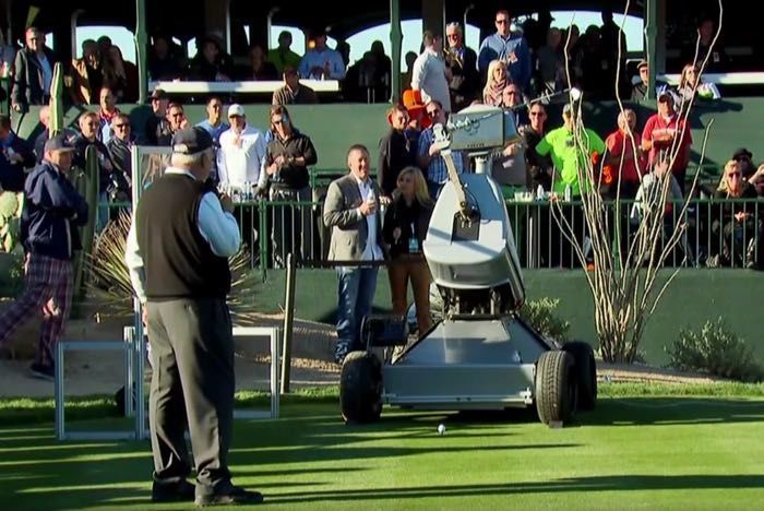 Hole-in-One Robotic Golfers