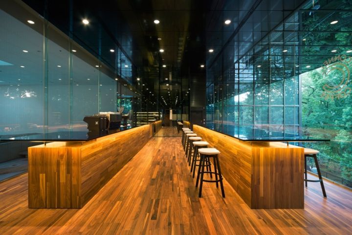 Stately Glass Case Cafes