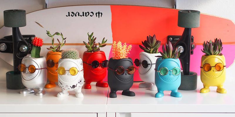 Personalized Monster Planters