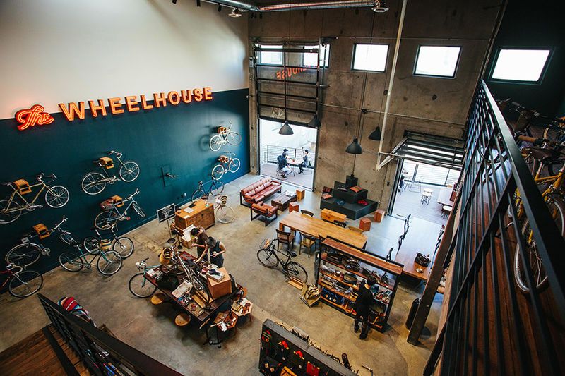 Hybrid Bike Shop Cafes