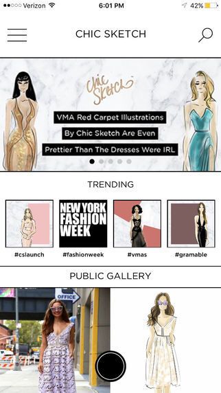 Fashion Sketch Apps : Chic Sketch