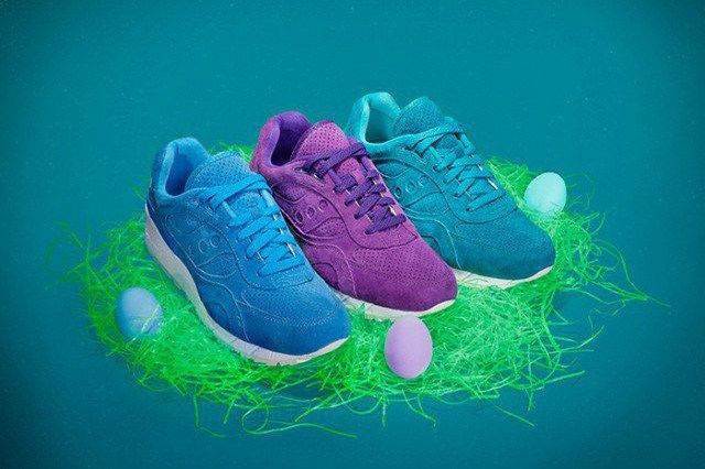 Monochromatic Easter Sneakers