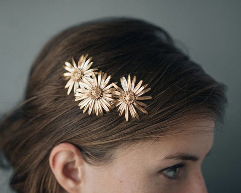 Floral 3D-Printed Jewelry