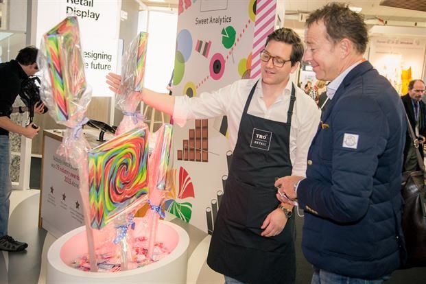 Candy-Themed Trade Show Kiosks