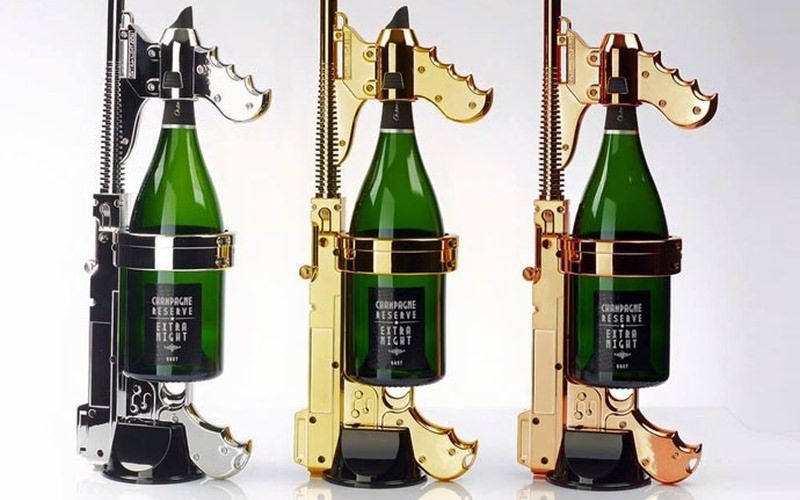 Champagne-Shooting Guns