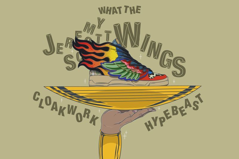 Exaggerated Sneaker Mashups