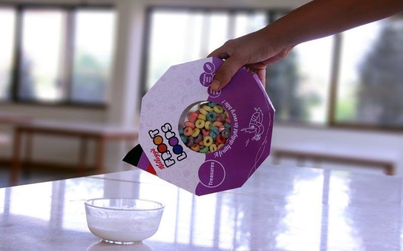 Polygonal Cereal Packaging