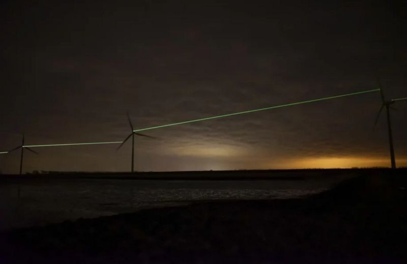 Laser Windmill Installations