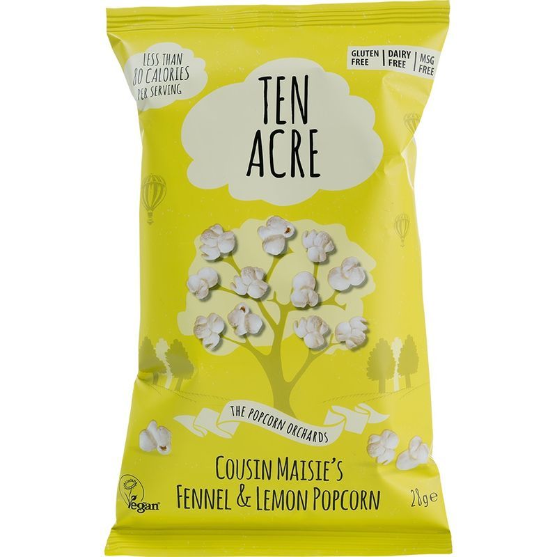 Fennel Popcorn Snacks