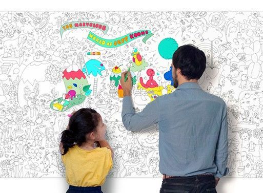 Wall-to-Wall Coloring Books