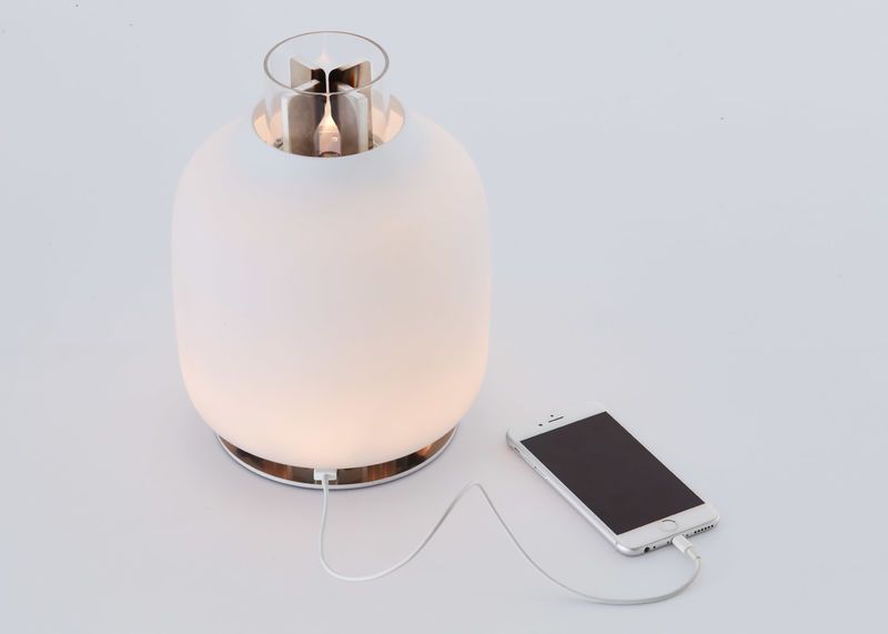 Phone-Charging Lamps